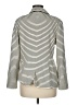 Chico's Stripes Ivory Blazer Size Med (1) - photo 2