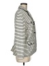 Chico's Stripes Ivory Blazer Size Med (1) - photo 4