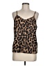 Hayden 100% Polyester Brown Sleeveless Top Size M - photo 1