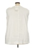 Carducci White Sleeveless Blouse Size 3X - photo 2