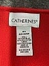 Catherines Red 3/4 Sleeve Blouse Size 2X - photo 7