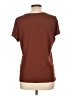 Quince Brown Short Sleeve Top Size L - photo 2