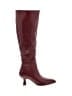 Unbranded Burgundy Boots Size 6 - photo 1