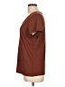 Quince Brown Short Sleeve Top Size L - photo 5