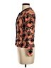 Tabitha 100% Cotton Paisley Orange Pullover Sweater Size XS - photo 5
