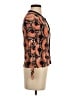 Tabitha 100% Cotton Paisley Orange Pullover Sweater Size XS - photo 4