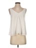 Be Cool 100% Polyester Ivory Sleeveless Blouse Size S - photo 1