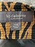 Liz Claiborne 100% Polyester Animal Print Brown Blazer Size 14 - photo 6
