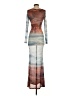 Superdown Graphic Gray Casual Dress Size XS - photo 2