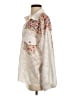 Pol Floral Ivory Long Sleeve Blouse Size S - photo 5