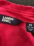 Lands' End Pink 3/4 Sleeve Button-Down Shirt Size 2X - photo 7