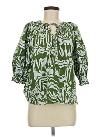 Marie Oliver 3/4 Sleeve Blouse (view 1)