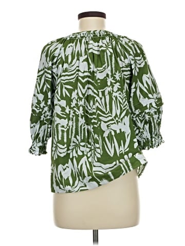 Marie Oliver 3/4 Sleeve Blouse (view 2)