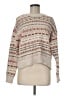 American Eagle Outfitters Print Ivory Pullover Sweater Size M - photo 1