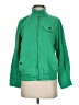 Liz Claiborne 100% Cotton Solid Green Track Jacket Size S - photo 1