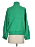 Liz Claiborne 100% Cotton Solid Green Track Jacket Size S - photo 2