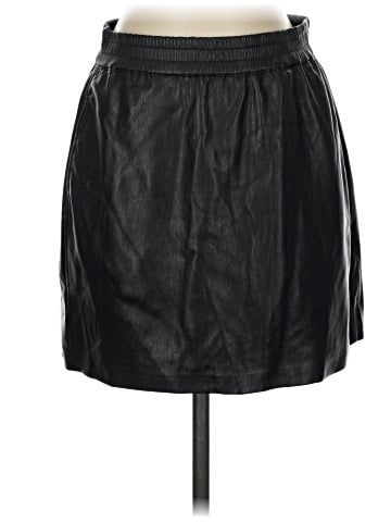 Babaton Faux Leather Skirt (view 1)