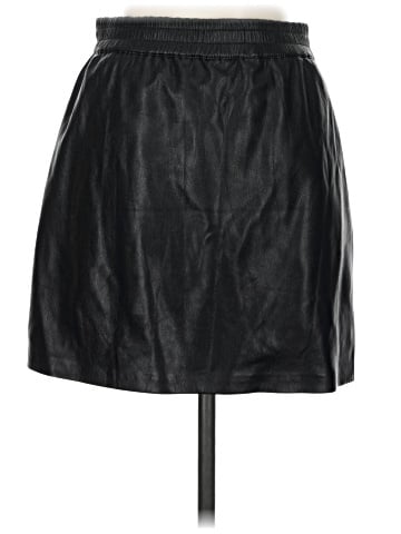 Babaton Faux Leather Skirt (view 2)