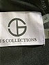 JS Collections 100% Polyester Floral Black Cocktail Dress Size 6 - photo 6
