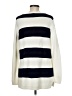 Talbots Outlet 100% Cotton Stripes Ivory Pullover Sweater Size M - photo 2