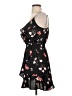 Express 100% Polyester Floral Black Cocktail Dress Size XS - photo 5