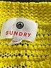 Sundry 100% Cotton Color Block Yellow Pullover Sweater Size S - photo 7