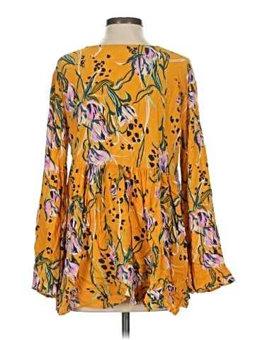 Free People 3/4 Sleeve Blouse (view 2)