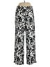 Three Dots Print Black Casual Pants Size L - photo 1