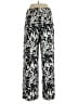 Three Dots Print Black Casual Pants Size L - photo 2