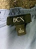 BCX 100% Polyester Blue 3/4 Sleeve Blouse Size L - photo 7