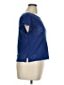 Ruby Rd. Blue Short Sleeve Top Size 16 - photo 4