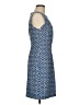 AGB Tweed Blue Cocktail Dress Size 6 - photo 4