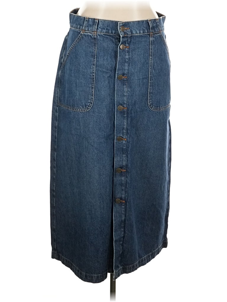 Pre-owned Frame Denim Skirt In Blue
