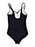 Unbranded Chevron-herringbone Black One Piece Swimsuit Size 14 - photo 2