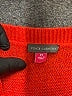 Vince Camuto Orange Pullover Sweater Size XS - photo 7