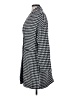 Old Navy 100% Polyester Houndstooth Black Coat Size S - photo 5