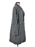Old Navy 100% Polyester Houndstooth Black Coat Size S - photo 4