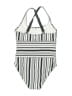 Next Stripes Gray One Piece Swimsuit Size M - photo 2