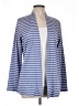 L.L.Bean Stripes Blue Cardigan Size L - photo 1
