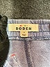 Mini Boden 100% Cotton Solid Blue Cargo Shorts Size 7 - photo 3
