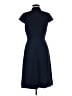 J.Crew 100% Polyester Blue Casual Dress Size 4 (tall) - photo 2