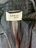 Akris Punto Chevron-herringbone Gray Blazer Size 6 - photo 6