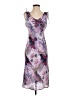Jonathan Martin 100% Polyester Paisley Purple Cocktail Dress Size S - photo 1