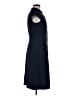 J.Crew 100% Polyester Blue Casual Dress Size 4 (tall) - photo 4