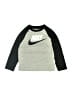 Nike 100% Polyester Gray 3/4 Sleeve T-Shirt Size 2 - 3T - photo 1
