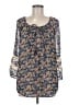 Westport 100% Polyester Blue 3/4 Sleeve Blouse Size M - photo 1