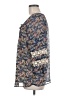 Westport 100% Polyester Blue 3/4 Sleeve Blouse Size M - photo 5