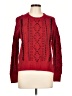 Maje Hearts Red Pullover Sweater Size Lg (3) - photo 1