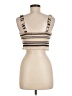 No Boundaries Tan Sleeveless Top Size 8 - 10 - photo 2
