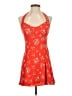 Forever 21 Orange Casual Dress Size S - photo 1